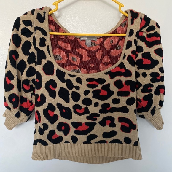 ASOS Tops - ASOS cheetah print top off the shoulder!